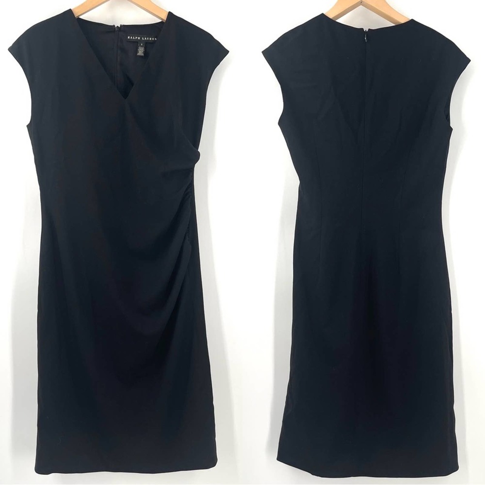 RALPH LAUREN Black Label Dress Wool with Silk lining